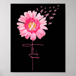 Póster Cinta Daisy Faith - Mes de Conciencia sobre el Cán
