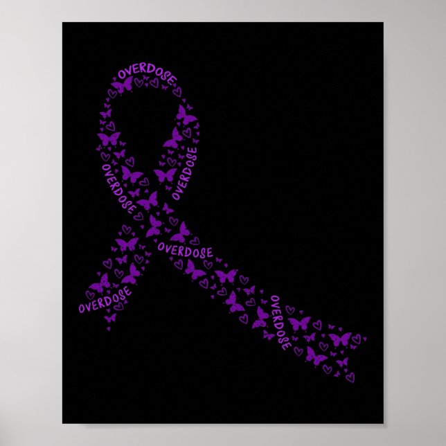 Póster Cinta de Concienciación Recuperación de Adicción a (Frente)