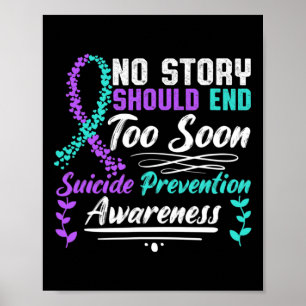Póster Cinta de Concienciación sobre el Suicidio Ninguna
