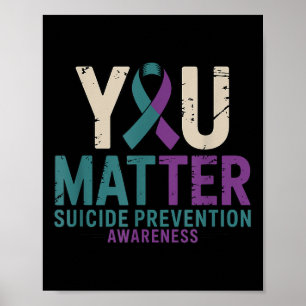 Póster Cinta de Concientización sobre Prevención del Suic