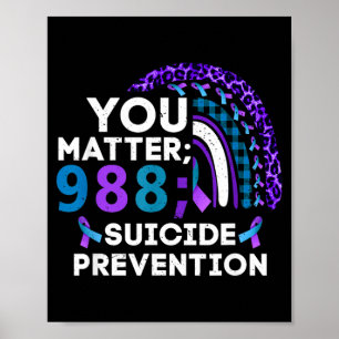 Póster Cinta de Concientización sobre Prevención Rainbow 