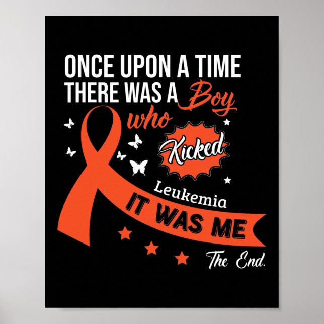 Póster Cinta de lucha contra el cáncer de leucemia 11 (Frente)