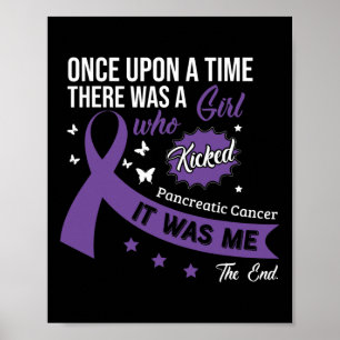 Póster Cinta de lucha contra el cáncer de páncreas 12