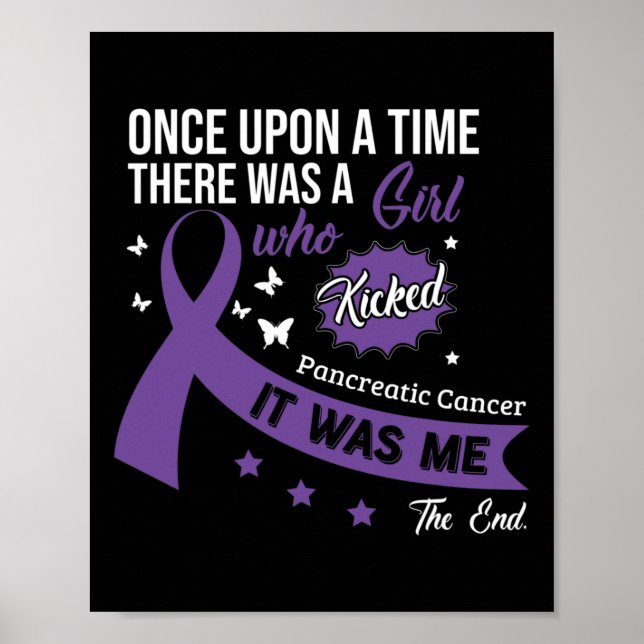 Póster Cinta de lucha contra el cáncer de páncreas 12 (Frente)