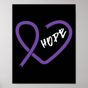 Póster Cinta de lucha contra el cáncer de páncreas 13