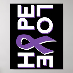Póster Cinta de lucha contra el cáncer de páncreas 14