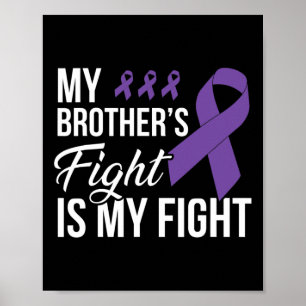 Póster Cinta de lucha contra el cáncer de páncreas 15