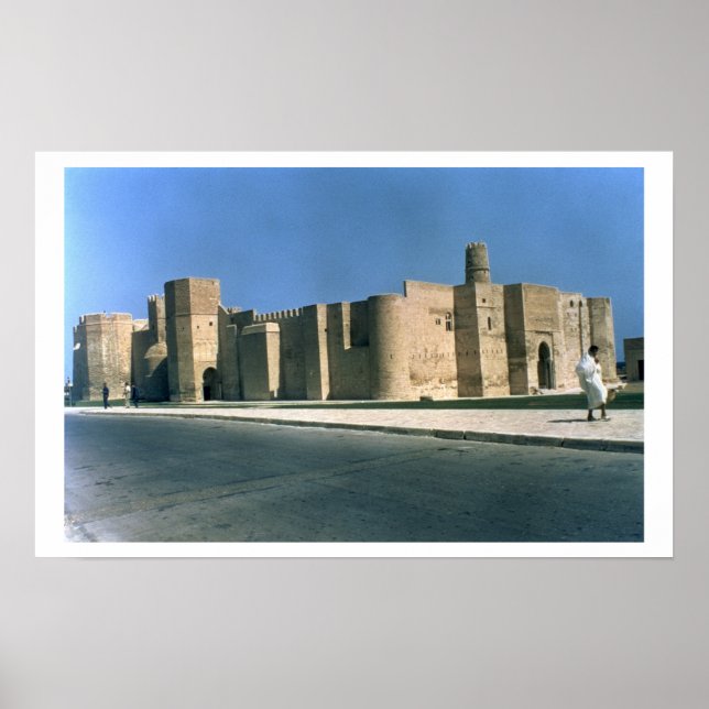 Póster Cinta de Monastir construida durante el reinado de (Frente)