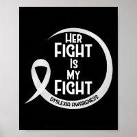 Cinta de plata de concienciación su lucha es mi lu