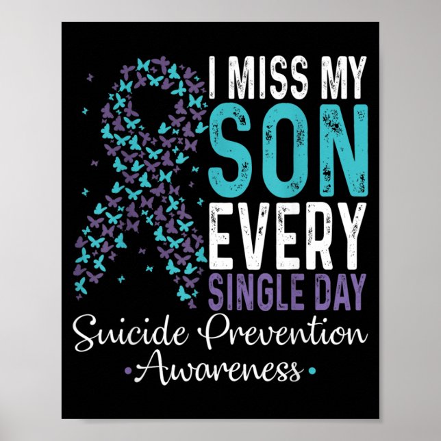 Póster Cinta de Prevención de Extrañar a Mi Hijo Todos Lo (Frente)
