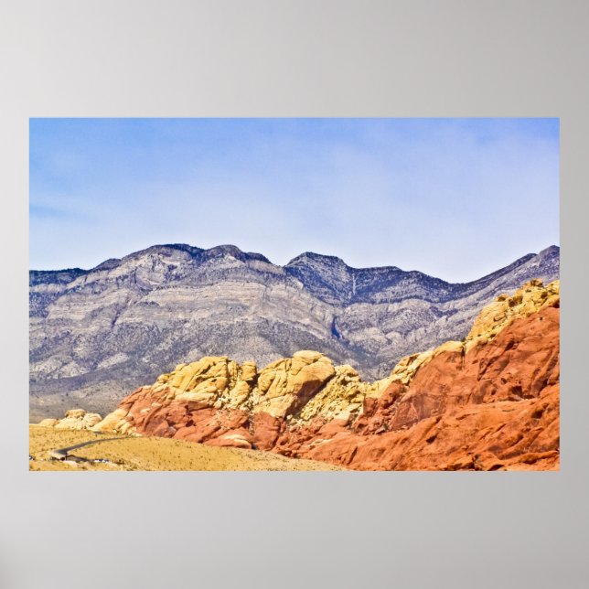 Póster Cinta de Rojo (Frente)