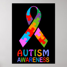 Póster Cinta de sensibilización sobre el autismo