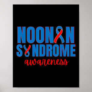 Póster Cinta de sensibilización sobre el síndrome de Noon