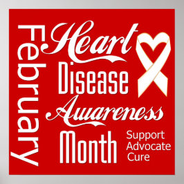 Póster Cinta del Mes de Concienciación sobre Enfermedades