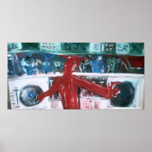 PÓSTER CINTA DJ NUMARK DE LA MEZCLA