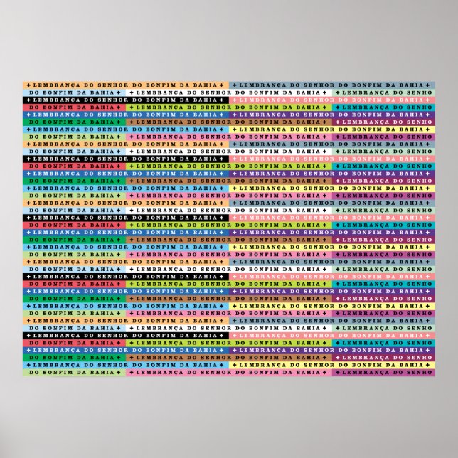 Póster Cinta (Fitas) de Senor do Bonfim Poster (Frente)