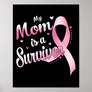 Póster Cinta Mi Mamá Es Una Sobreviviente Conciencia Sobr