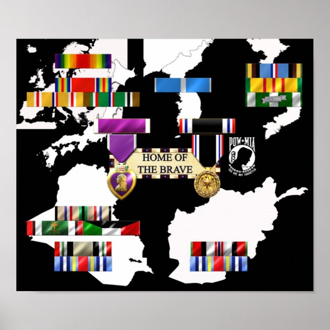 Póster Cinta militar (Frente)