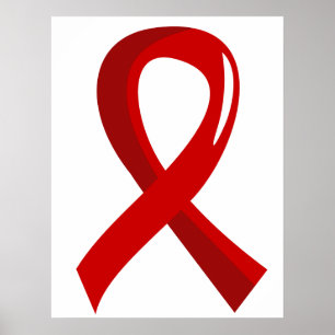 Póster Cinta roja 3 del SIDA