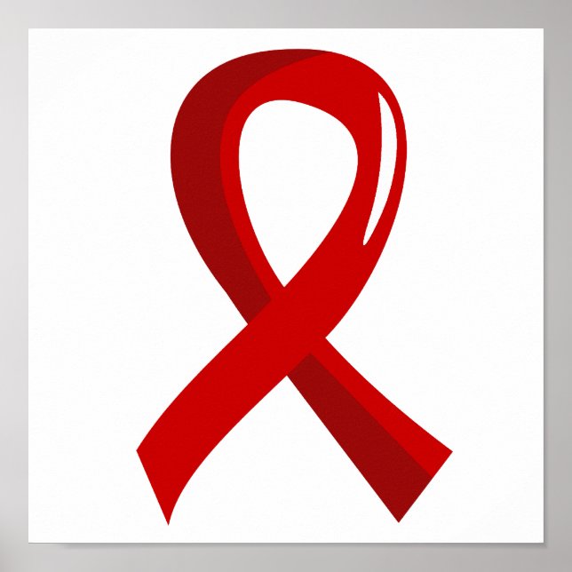Póster Cinta roja para el cáncer de sangre 3 (Frente)
