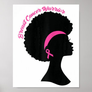 Póster Cinta rosa Rosa De Mujer Negra Se Explica La Guerr