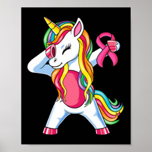 Póster Cinta Unicornio Chicas de Sensibilización sobre el