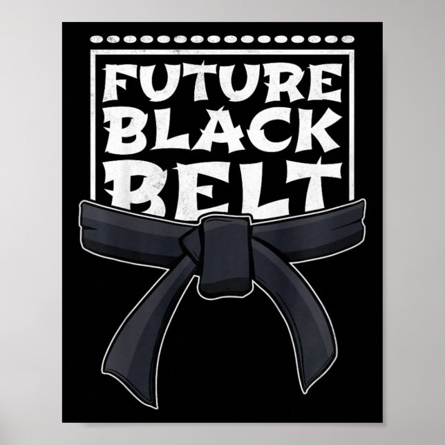 Póster Cinturón negro futuro (Frente)