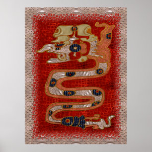 Póster Cipacti Mayan