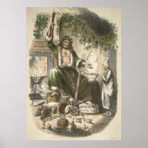 Póster Circa 1900: El fantasma de la Navidad actual