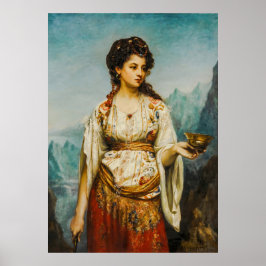 Póster Circe de Jean Jules Bardin (1875)