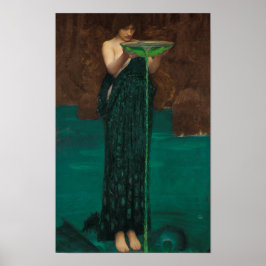 Póster Circe Invidiosa por John William Waterhouse