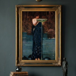 Póster Circe Invidiosa Vintage de John William Waterhouse