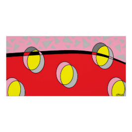 Póster Circled Back Scrum Design