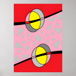 Póster Circled Back Scrum Design II