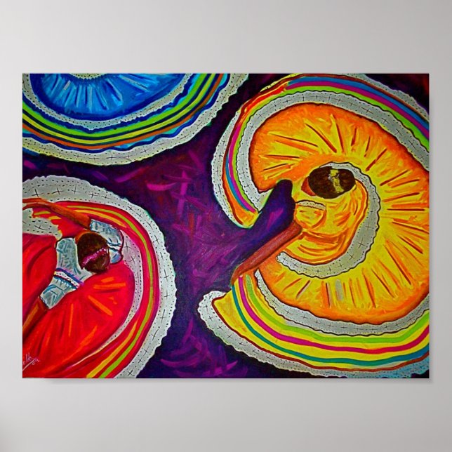 Póster Circles on the Ground (Frente)