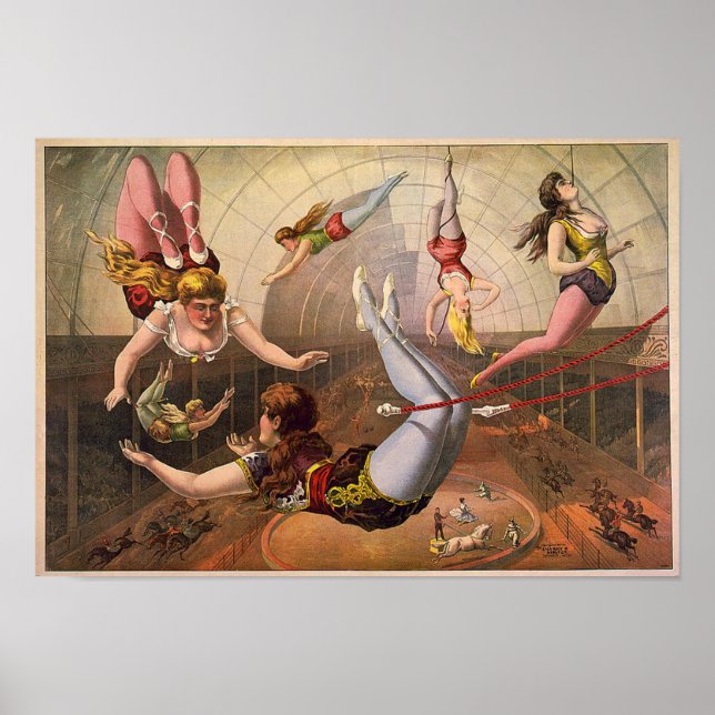 Póster Circo 1890 (Frente)