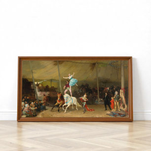 Póster Circo americano Francia, Bridgman