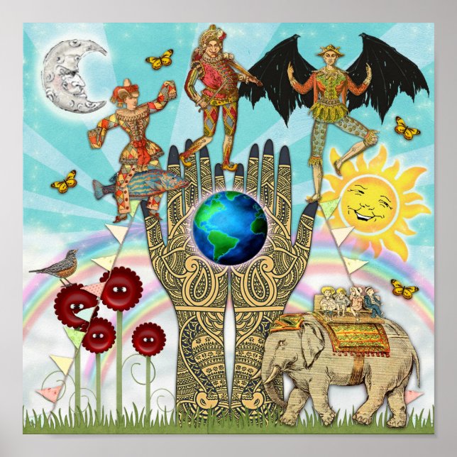 Póster Circo cósmico (Frente)