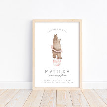 Circo de oso moderno para niños | Bienvenida de cu