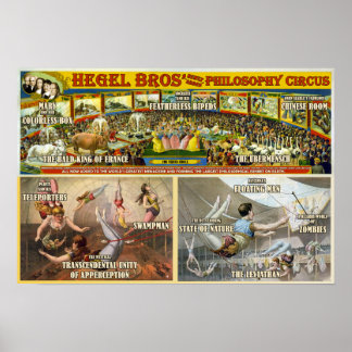 Póster Circo filosófico