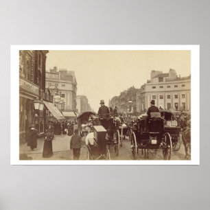Póster Circo regente, Londres, c.1880 (foto de la sepia)