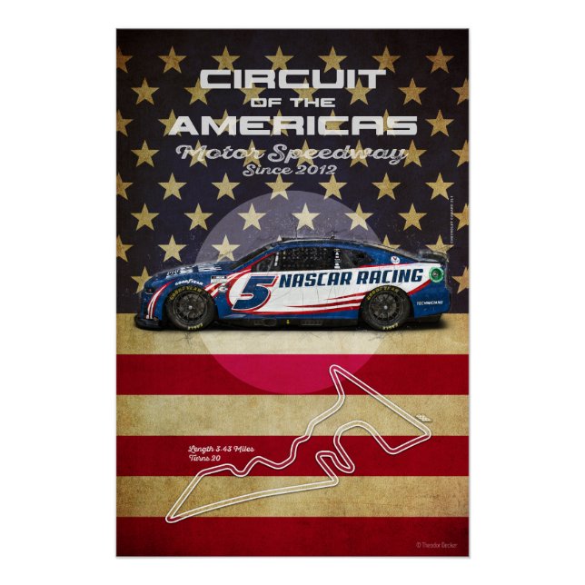 Póster Circuit of the Americas (Anverso)