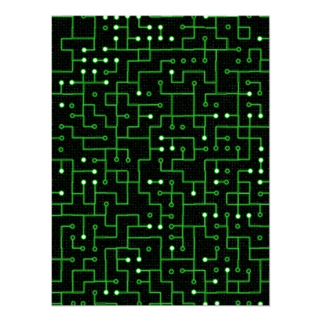Póster Circuitboard - (Anverso)