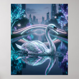 Póster Circuito Cisne Espejo Canal