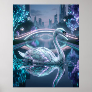 Póster Circuito Cisne Espejo Canal