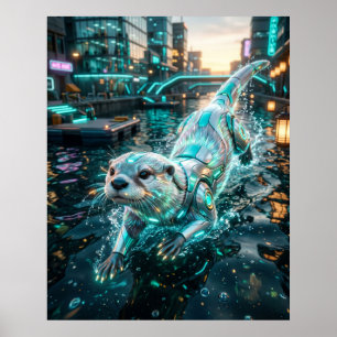 Póster Circuito Corriente Otter Harbor