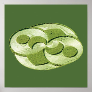 Póster Círculo artístico de cultivo