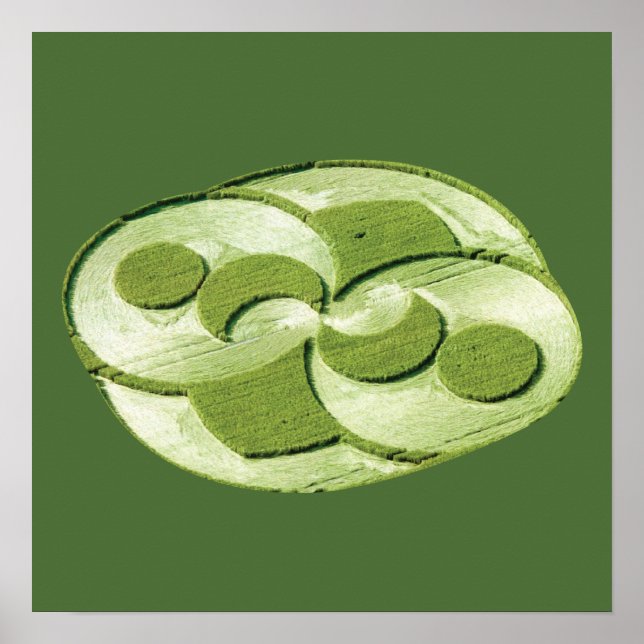 Póster Círculo artístico de cultivo (Frente)