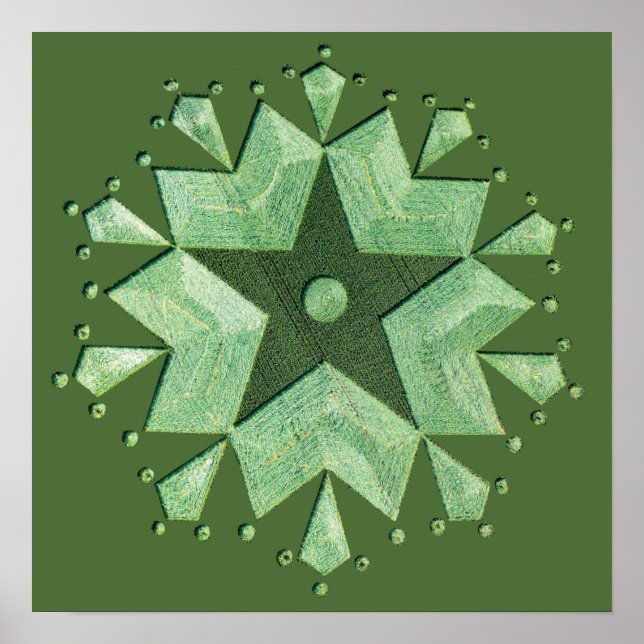 Póster Círculo artístico de cultivo (Frente)