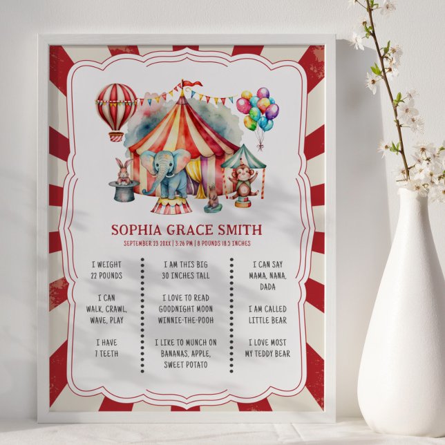 Póster Círculo de Carnaval Animales Cartel de la fecha de (Subido por el creador)